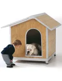 Caseta para perros super grande PVC
