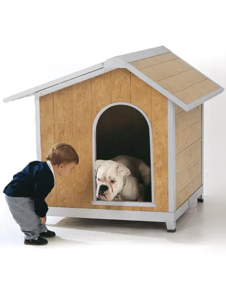 Caseta para perros super grande PVC