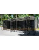 bateria 3 boxes para perros