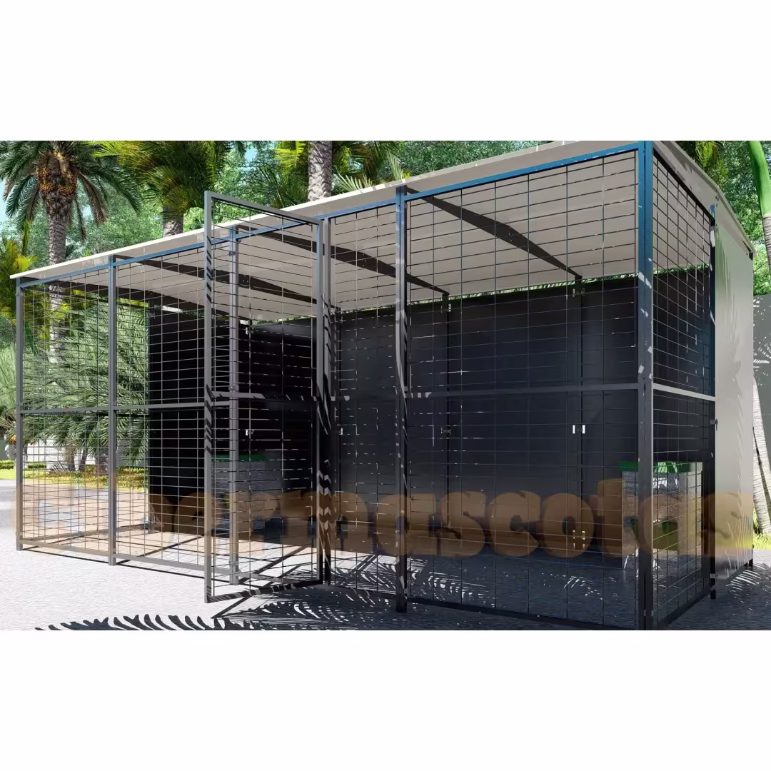 Perrera para perro 4 x 2 mteros sin separacion