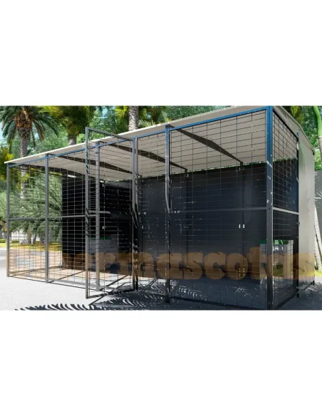 Perrera para perro 4 x 2 mteros sin separacion Perrera para perro 4 x 2 mteros sin separacion