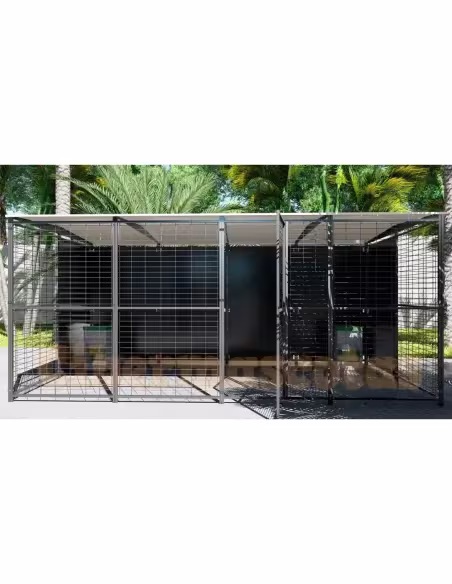 Perrera para perro 4 x 2 mteros sin separacion Perrera para perro 4 x 2 mteros sin separacion