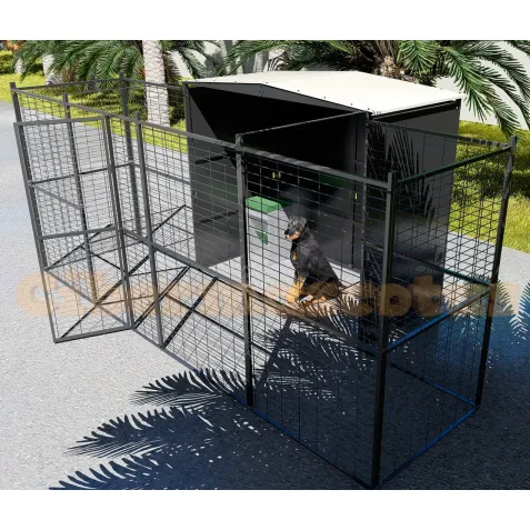 Panel frente con puerta eco boxes  para perros 5 cm | CiberMascotas