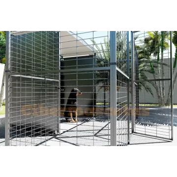Perrera para perros 2 M2 con parque frontal 4 m2