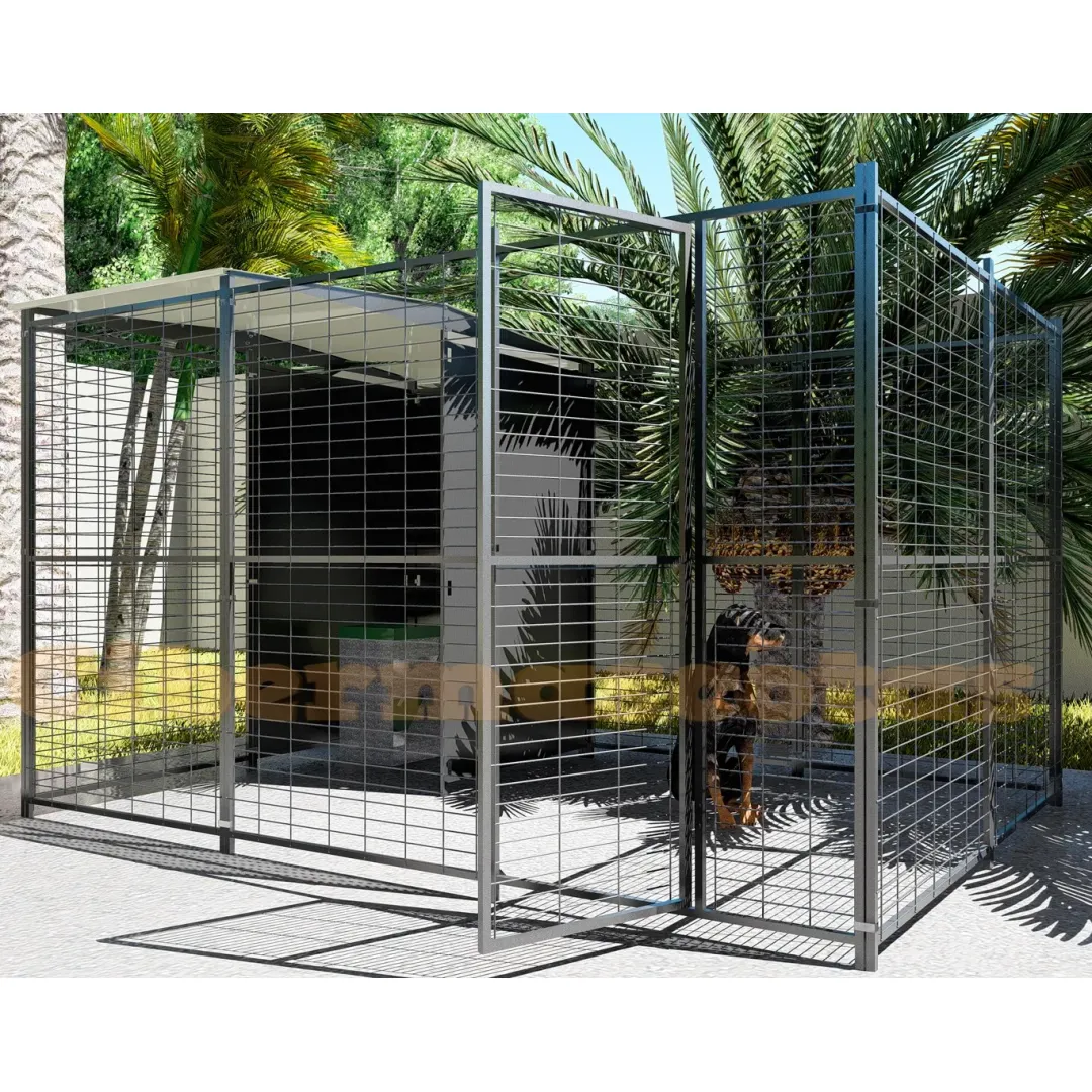 Perrera para perros 3x2 metros