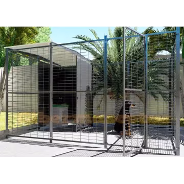 Perrera para perros 3x2 metros