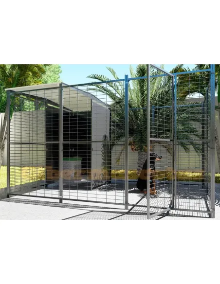 Perrera para perros 3x2 metros Perrera para perros 3x2 metros