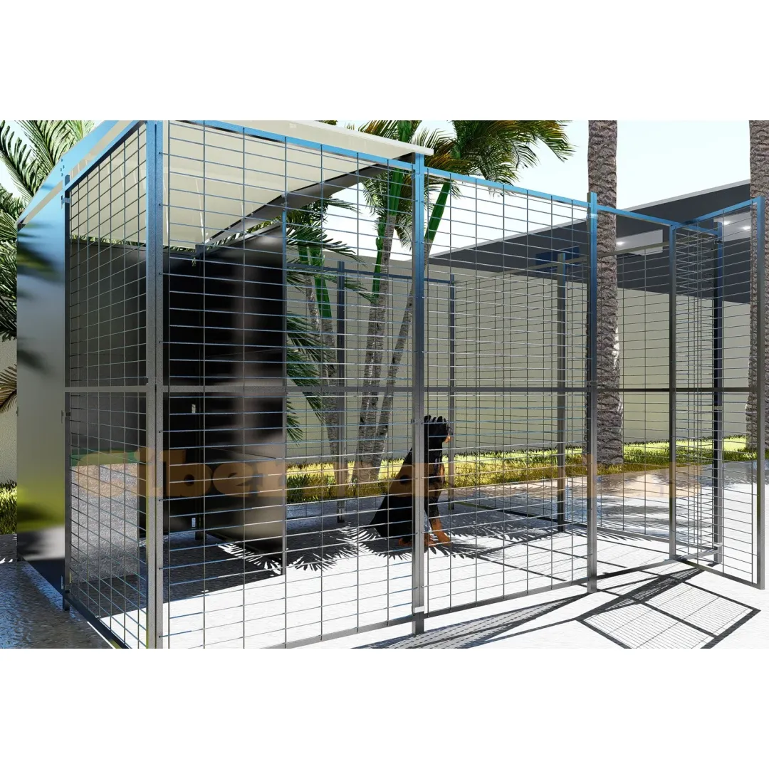 Perrera para perros 3x2 metros