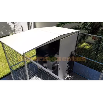Perrera para perros 3x2 metros