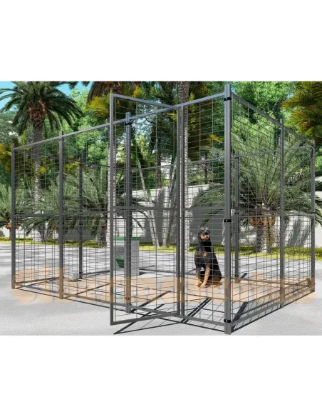 Jaula para perros 3x2 metros