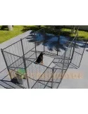 Jaula para perros 3x2 metros