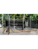 Perrera para perro 4 x 2 metros con separacion y parque