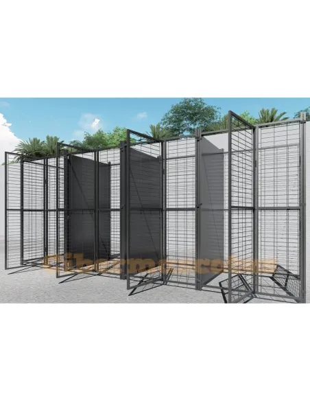 Conjunto 4 jaulas para perros pequeños