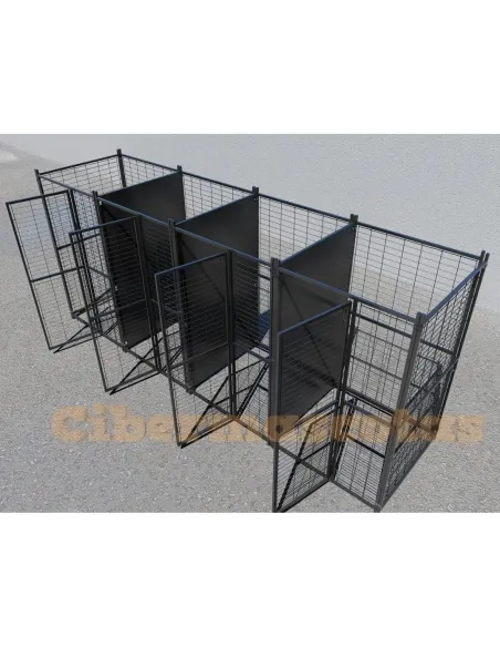 Conjunto 4 jaulas para perros pequeños