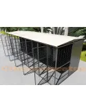 Boxes para perros 5x2 mts