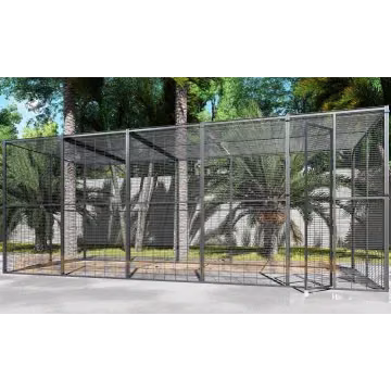 Voladero para loros y aves rapaces 5x2 metros