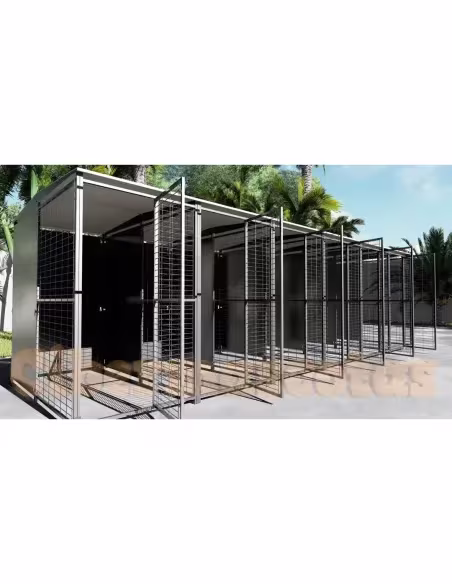 Boxes para perros 6x2 mts