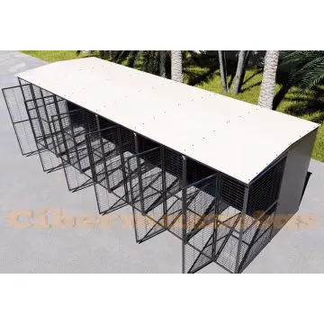 Boxes para perros 6x2 mts