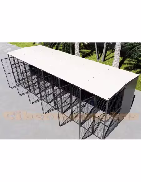 Boxes para perros 6x2 mts