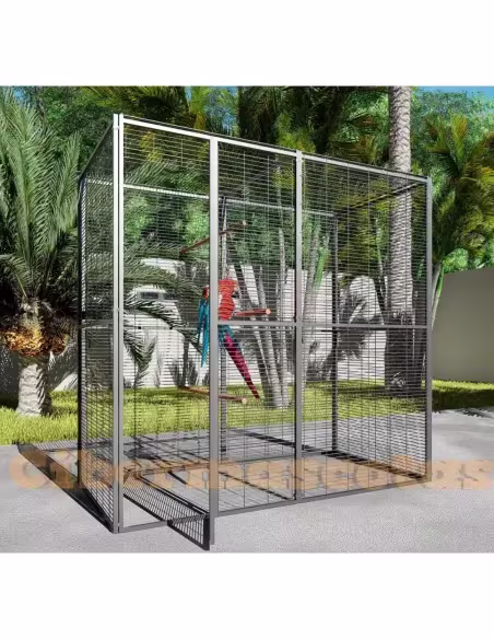 Voladero 2x1 para loro techo Malla