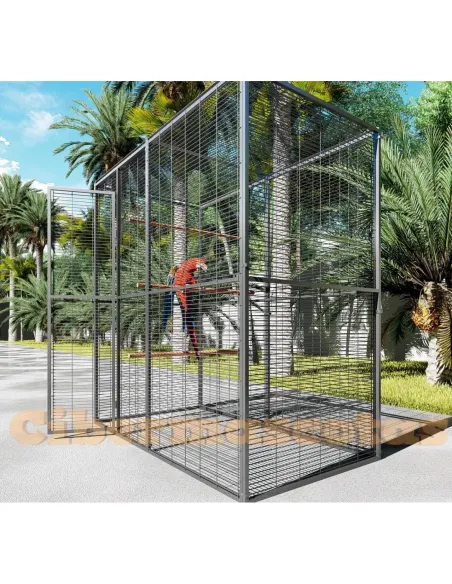 Voladero 2x1 para loro techo Malla