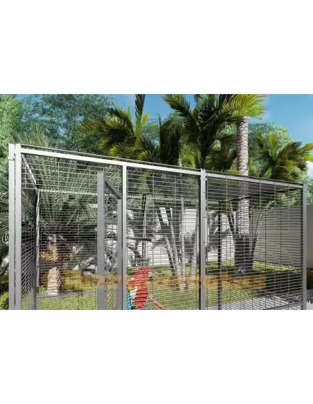 Voladero 2x1 para loro techo Malla