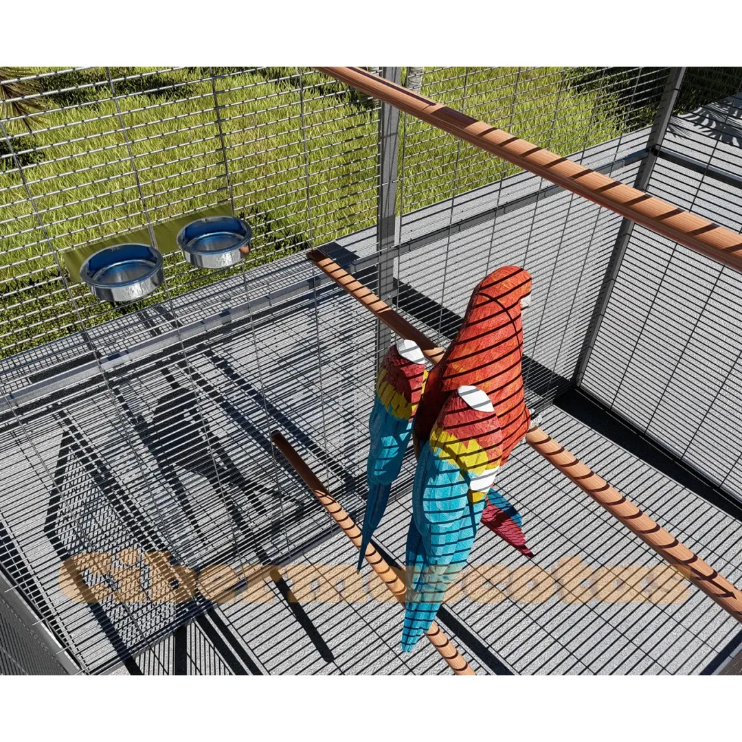 Voladero 2x1 para loro techo Malla