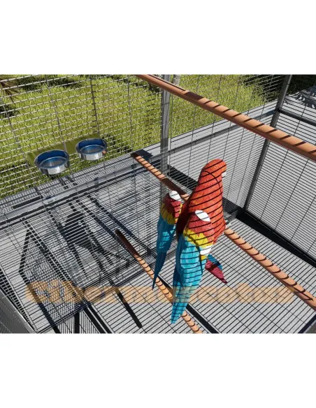Voladero 2x1 para loro techo Malla