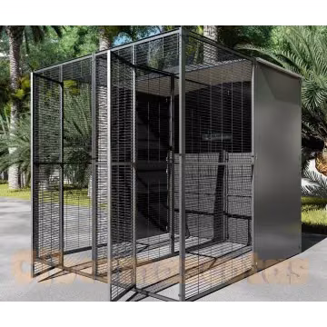 Voladero de Jardin para loros 2x2 con separacion