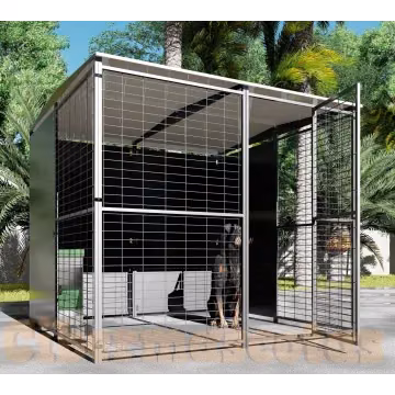 Perrera 2x2 metros boxes y cheniles