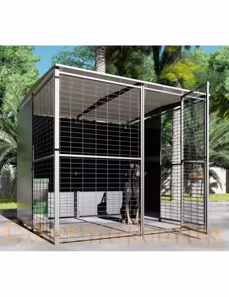 Perrera 2x2 metros boxes y cheniles Perrera 2x2 metros boxes y cheniles