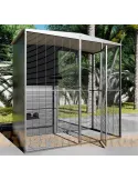 Voladero para loro 2x1 metros