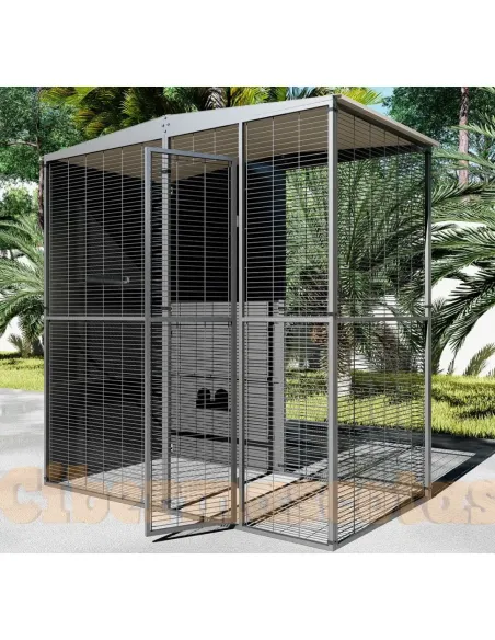 Voladero para loro 2x1 metros 