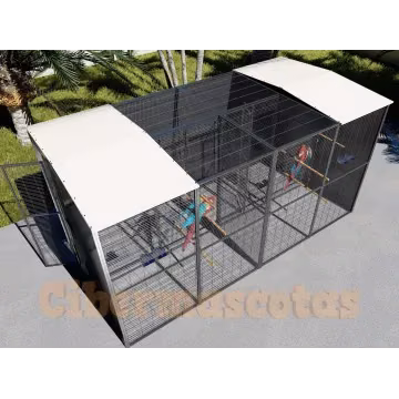 Voladero Loro 4x2 metros Mixto