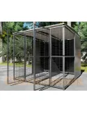 Perrera para perros 2x2 mts Doble