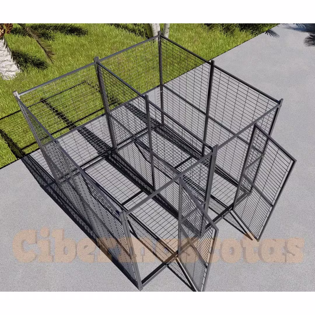 Jaula para perro 2x2 metros partida