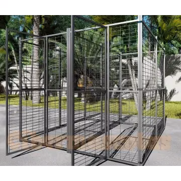 Jaula para perro 2x2 metros partida