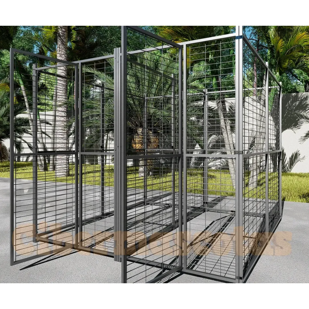 Jaula para perro 2x2 metros partida