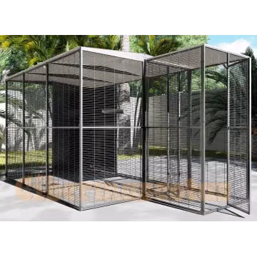 Jaula voladera para loros y aves grandes