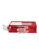 Jaula Transporte Aves Plastico