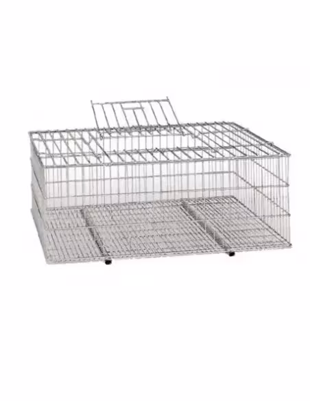 Jaula Transporte Aves Metálica