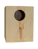 Nido madera Cotorra