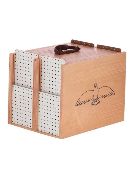 Transportin de Madera para Palomas 8 Departamentos