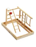 Gimnasio para periquitos y agapornis