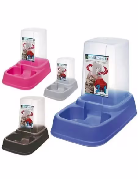 Comedero- bebedero para perros