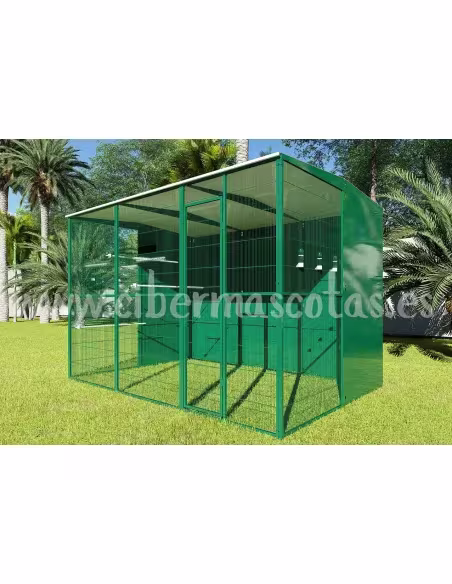 Voladero de jardin 3x2 con 5 opacos