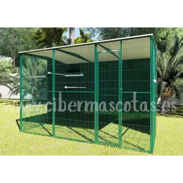 Voladero de jardin 3x2 con 5 opacos