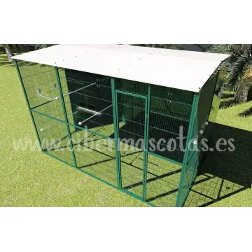 Voladero de jardin 3x2 con 5 opacos