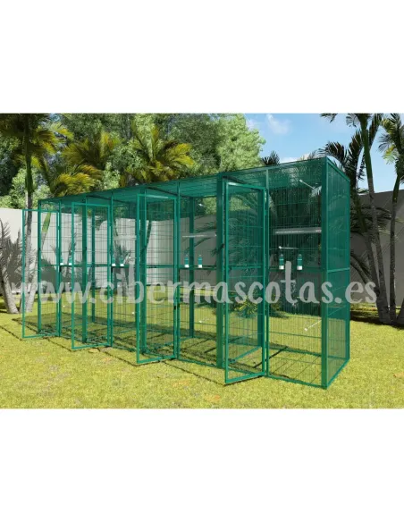 Voladero 4x1 con 4 divisiones