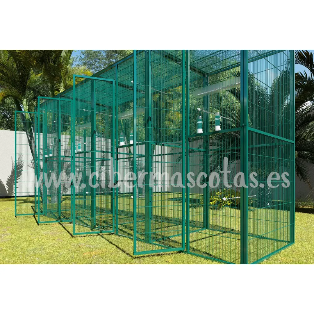 Voladero 4x1 con 4 divisiones